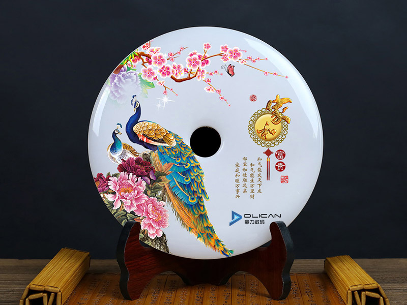 平安扣彩印