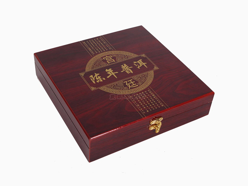 木盒包装打印效果